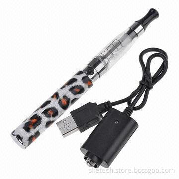 Leopard Pattern EGO-CE4 900mAh E-Cigarette with Assorted Pattern Hot Fashion